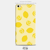 柠檬小米note5.7寸顶配版手机壳米5硅胶男女简约超薄创意浮雕磨砂