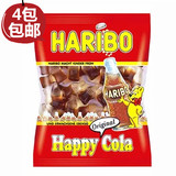 特价 德国进口Haribo哈瑞宝欢乐可乐味软糖200g儿童大爱糖