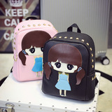 双肩包女韩版潮儿童小学生1-3-6年级可爱小清新学生书包旅行背包