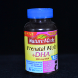 临期特价美国Nature Made 孕妇哺乳多种维生素 含DHA 叶酸 90粒