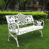 户外椅铸铝公园椅花园长椅铝椅子户外休闲椅阳台休息椅子