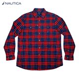 NAUTICA 诺帝卡 男士14年新款 铺棉 长袖衬衫W43327Q