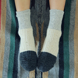 韩国袜子女加厚冬季羊毛袜日系复古中筒棉堆堆袜糖果色保暖毛线袜