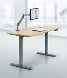 上海升降办公桌 电动站立桌人体工学电脑桌台式工作台老板桌定制