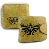 Zelda 塞尔达传说钱包标志风之杖真皮钱包 游戏周边外贸产品