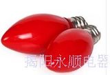 长胜牌LED电烛台专用灯泡 电子蜡烛红色灯泡 神龛香炉火焰灯笼