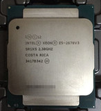 Intel Xeon E5-2670V3 CPU2.3G-30M/2011针12核24线程正式版现货