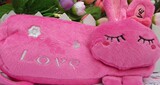 萌可爱咪兔动物造型卡通熊毛绒公仔笔袋文具袋化妆包生日礼物奖品