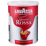 【天猫超市】意大利进口维萨LAVAZZA罗萨红咖啡粉250g纯咖啡粉