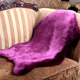 羊毛坐垫飘窗垫客厅卧室毛毯澳洲仿羊毛羊皮沙发地毯地垫整张羊皮