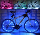 印象骑行A01 自行车灯 山地自行车风火轮灯 钢丝辐条灯 配件装备