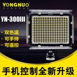 永诺YN-300III 可调色温 摄像灯 led补光灯外拍摄影灯 婚庆灯便携