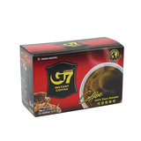 正品越南进口 中原G7黑咖啡 速溶纯咖啡 2g*15包 30克/盒