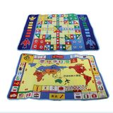 大富翁地毯 环游世界游戏棋豪华智力玩具儿童超级大富翁爬行垫