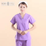新款护士服女韩版洗手衣夏装刷手衣短袖口腔分体套装工作服NP-71