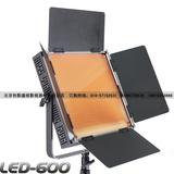 LED600影视平板柔光灯 演播室平板灯 可调光双色温LED摄影/摄像灯