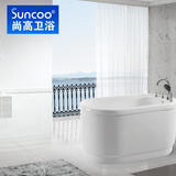 Suncoo尚高卫浴1.2米纯亚克力单人时尚豪华浴缸独立缸SY118