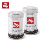 Illy意利 意大利进口深度烘焙咖啡粉250g*2罐组合装效期至17年4月