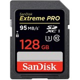 SanDisk闪迪128g Extreme Pro c10 SDXC内存卡相机高速sd卡95M/S