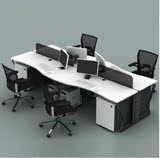 办公家具板式办公桌/电脑桌/组合办公桌/钢木办公桌bgz-23