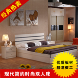 高箱床 储物床简约1.8米1.2米 1.5米 单 双人床气动板式收纳床