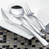 刀叉西餐具牛排刀叉西餐餐具套装刀叉勺加厚不锈钢三件套欧式全套