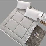 床垫竹炭纤维床褥子单人双人加厚床垫可折叠床垫子1.21.5/1.8/2米