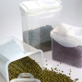 日本FaSoLa密封罐 塑料杂粮存储收纳盒厨房用品食品储物罐密封盒