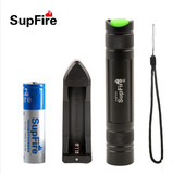 SupFire强光手电筒S5神火 小巧便携迷你女士户外运动防水充电套装