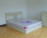 【北京上门安装】双人床带床垫 双人床单人床板式床