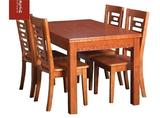 海南海口家具批发实木橡木餐桌长方形餐桌小户型现代简约方桌828#