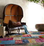 伊朗进口纯羊毛手工波斯地毯美式欧式现代客厅卧室床边拼接地毯