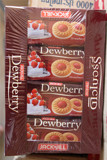 包邮泰国原装进口饼干Dewbery蓝莓草莓夹心果酱曲奇饼干432克蛋挞