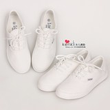纯白色帆布鞋小白鞋 包邮韩国女单鞋平底休闲白球鞋潮MWpuaW5r