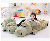 大号鳄鱼毛绒玩具公仔玩偶趴趴熊抱枕娃娃1米8 2米圣诞节礼物
