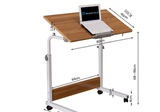 简约现代懒人笔记本电脑桌家用折叠移动可升降床边桌学习写字书桌