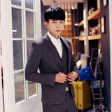 西服男日系韩版修身小西装男外套大码西装男青少年学生小西装外套