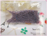 DIY美甲珠子鱼子酱甲珠玻璃珠子钢珠微珠 UV滴胶无影胶可用