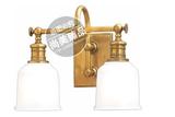 出口现代美式经典田园全铜卫生间三头壁灯镜前灯过道镜画灯镜柜灯