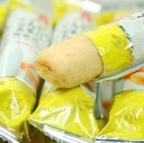 台湾进口零食 北田散装99能量棒  蒟蒻糙米卷 卵黄味 散装160g