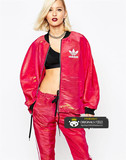正品代购adidas三叶草全智贤Rita Ora女子运动休闲夹克外套AA8439