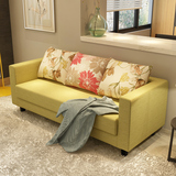 亿家达现代简约布艺沙发时尚创意客厅小户型单双人可拆洗组合沙发