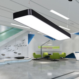 一灯简约现代创意LED办公室书房展厅办公楼商业照明吊线吸顶吊灯