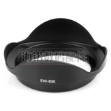 佳能 EW-83E 卡口遮光罩 10-22 17-40 16-35mm 莲花型镜头遮光罩