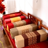定制仿古中式红木沙发枕罗汉床古典扶手方枕抱枕腰枕长方形靠枕