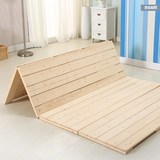 包邮折叠床架实木板床垫单双人简易榻榻米硬板铺板松木平板床板