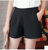 雪纺短裤女士2015夏季韩版新款休闲宽松显瘦高腰大码大号阔腿热裤