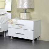 现代简约卧室家具时尚简易床头柜创意收纳储物柜边角柜 特价包邮