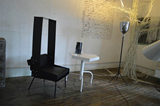 原创设计咖啡馆 创意新品个性沙发椅美式简约现代铁艺 可定制R17