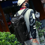 男士双肩包背包韩版学生书包潮流男包包登山时尚休闲旅行包电脑包
